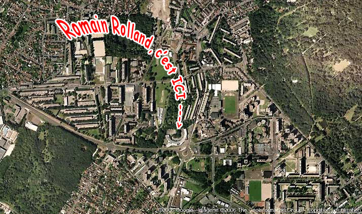 Le coll�ge Romain Rolland au coeur de Clichy-sous-Bois